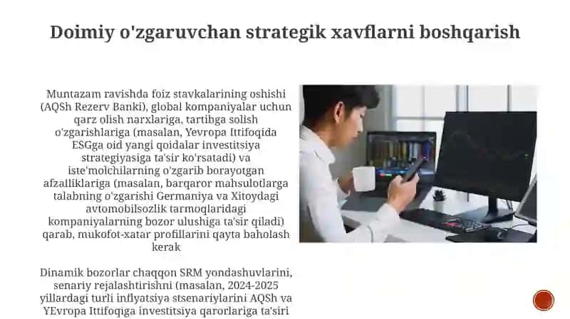 Doimiy o'zgaruvchan strategik xavflarni boshqarish 3