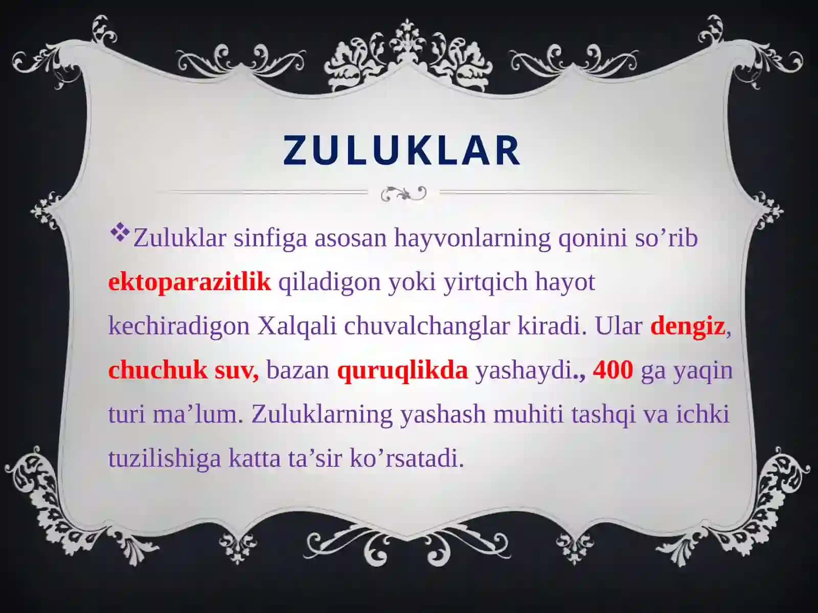 Zuluklar siniri 3