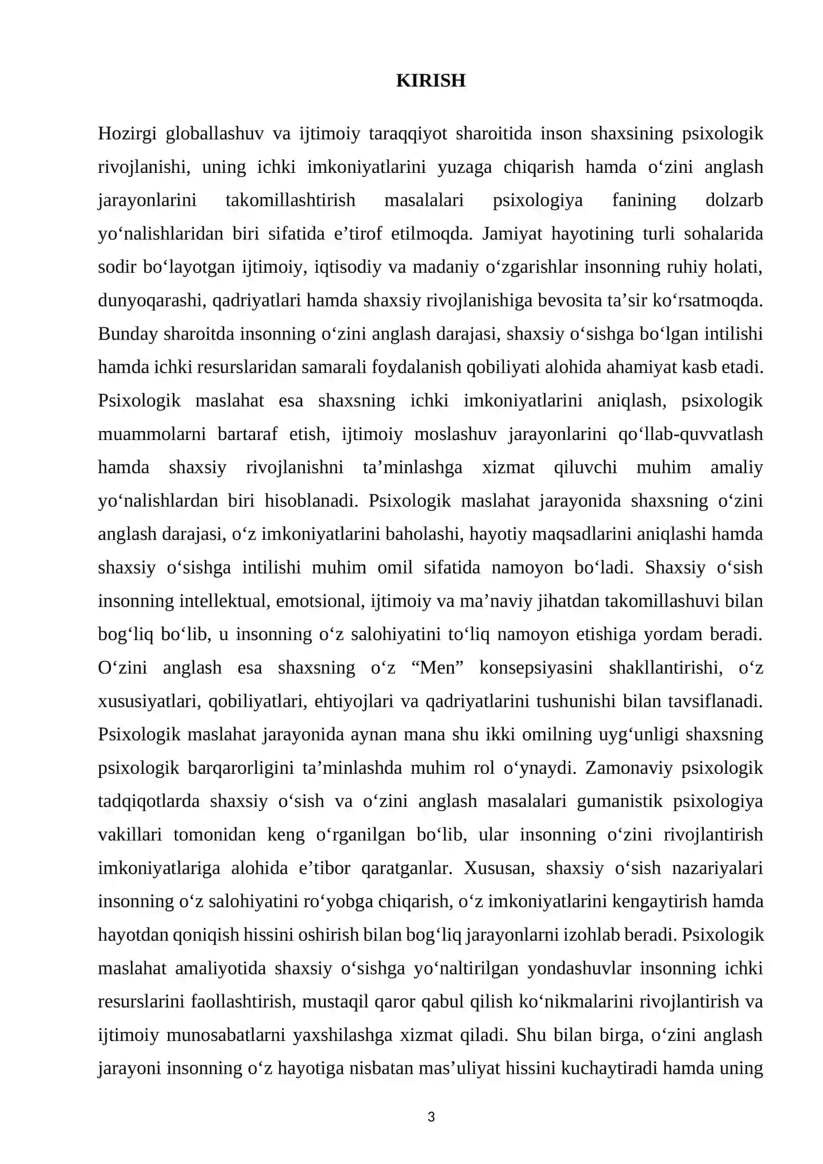 Psixologik maslahatda shaxsiy oʻsish va oʻzini anglashning roli 3