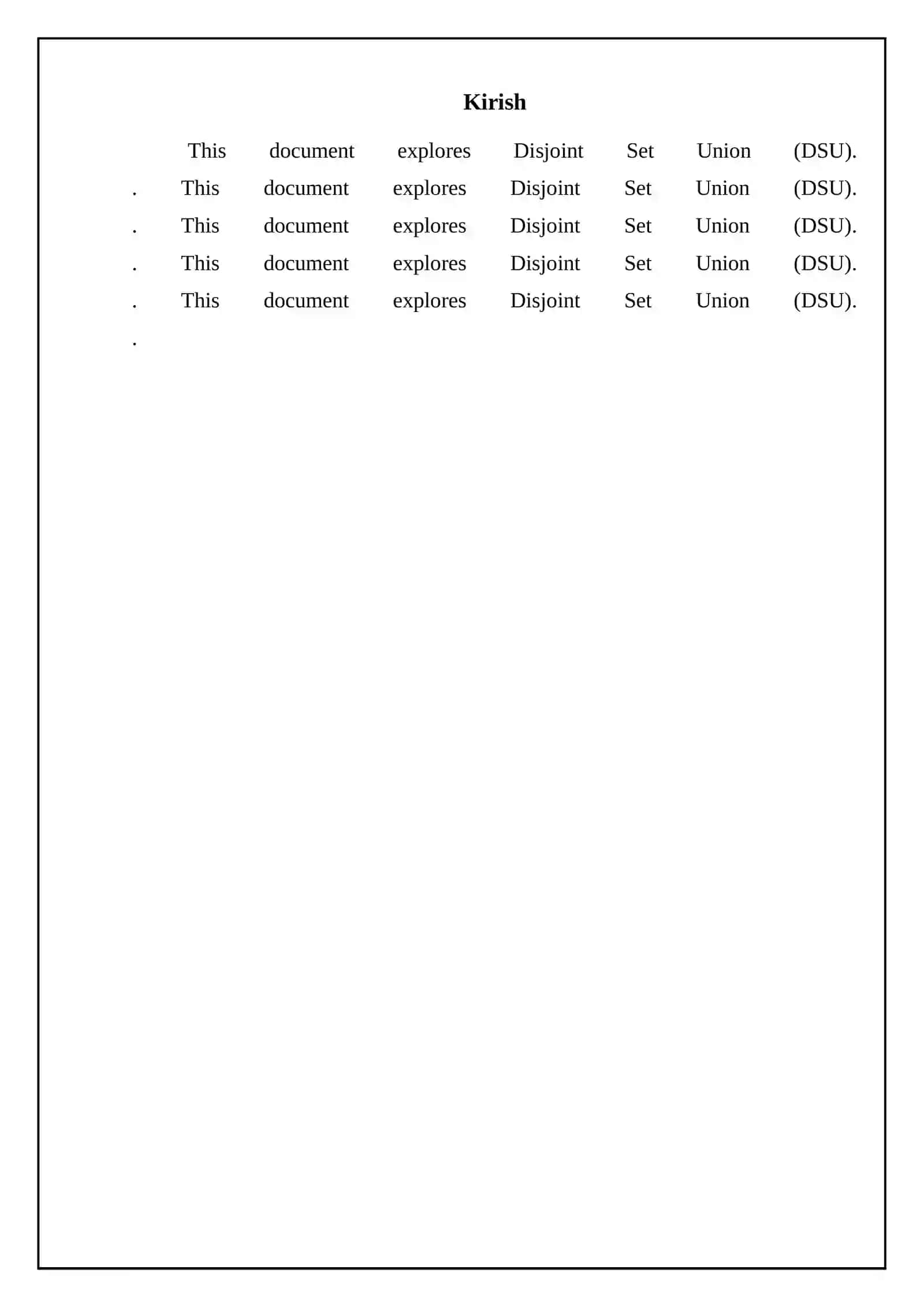 Ajiratilgan toplamlardı birlestiriw usılı (dsu - disjoint set union) 3