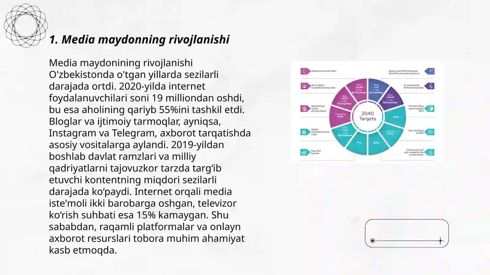 Media maydon va internet imkoniyatlari 3