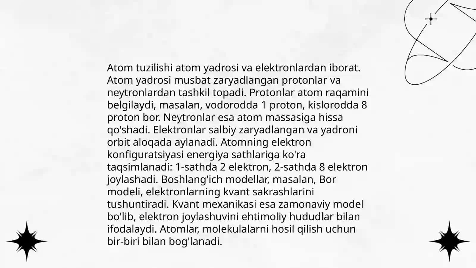 Anorganik kimyoning asosiy tushunchalari 3