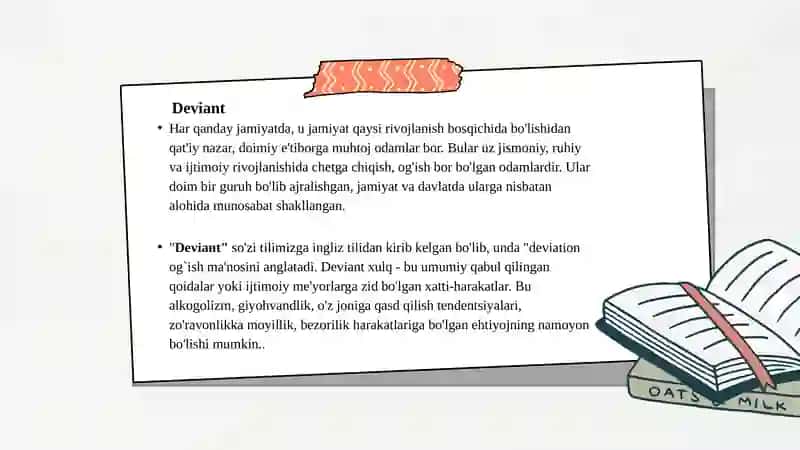 Deviant-xulqatvorning tibbiy-biologik, ijtimoiy-psixologik va ijtimoiy tomonlari 3