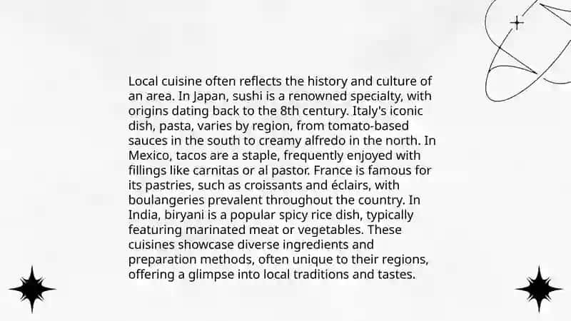 Local Cuisine and Specialties 3