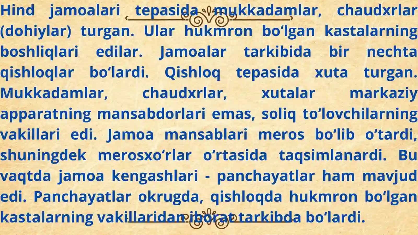 XI XV asrlarda Hindiston 3