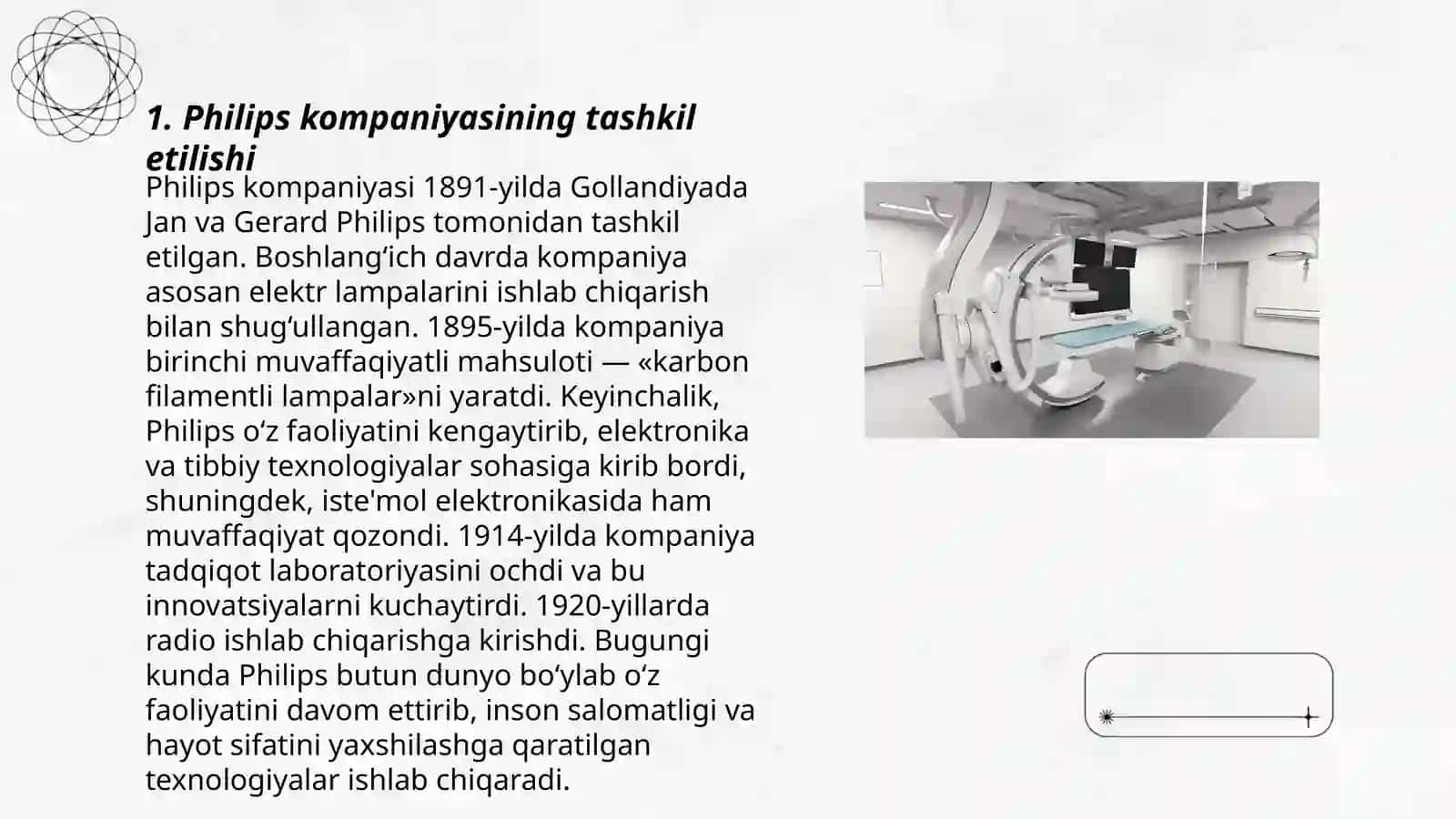 Philips kompaniyasi tashkil etilishi 3