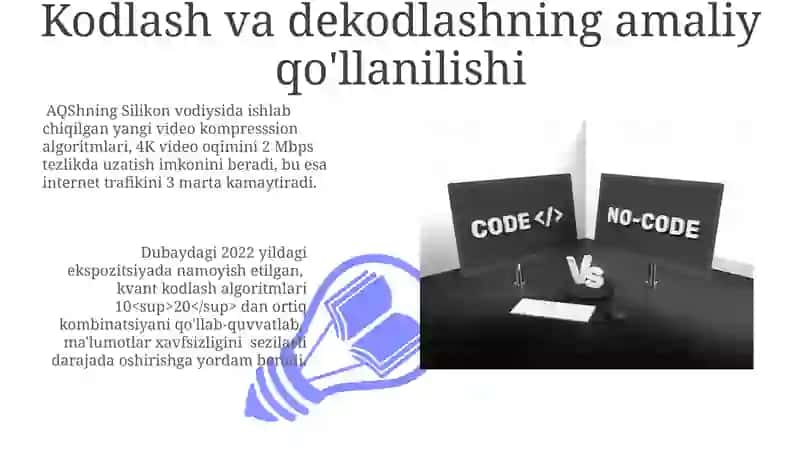 Axborotni Kodlash va Dekodlashning Nazariy Asoslari 3