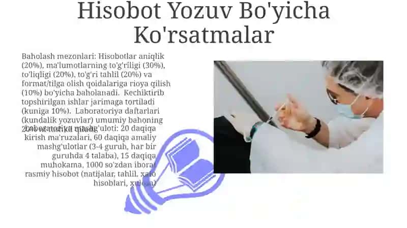 Laboratoriya darslarini tashkel etish metodikasi 3
