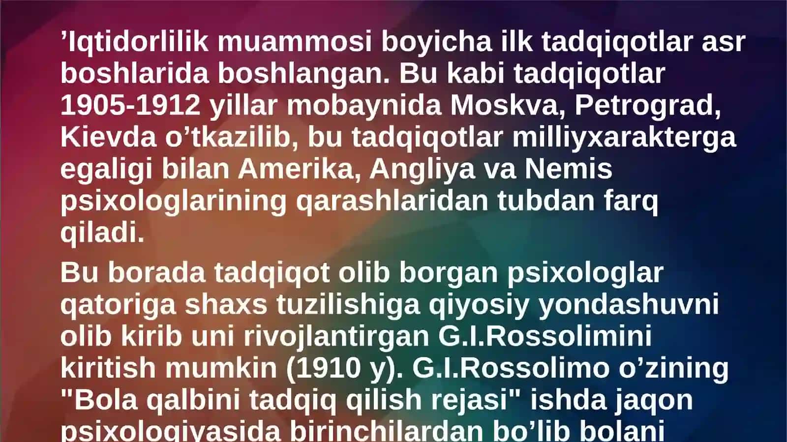 Imkoniyati cheklangani iqtidorli bolalarda emotsional intellektning o'ziga xosligi 3