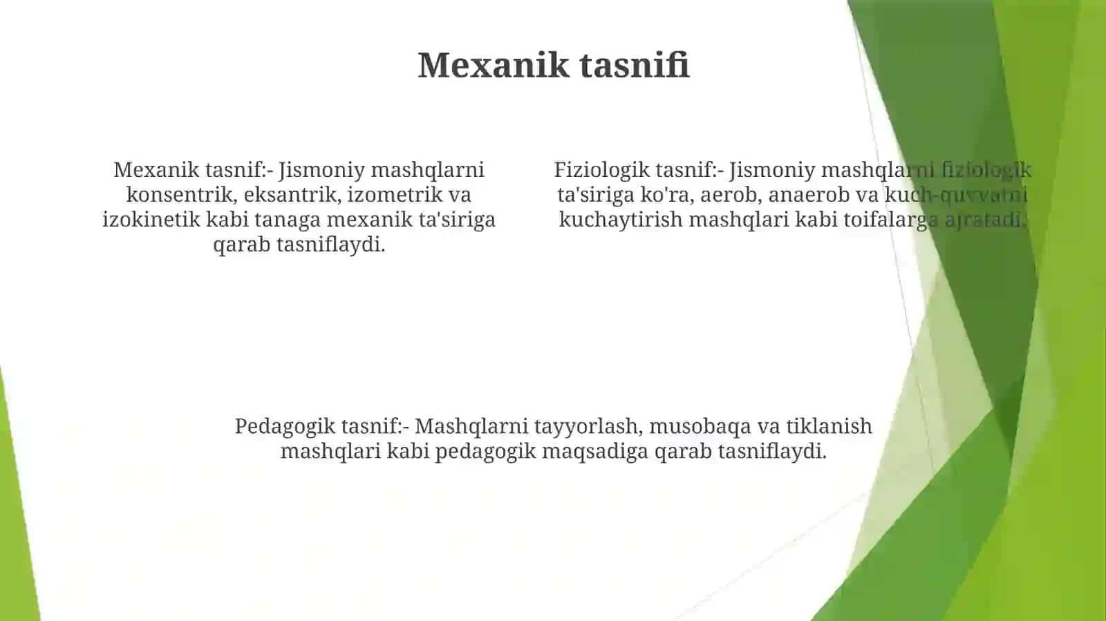 Jismoniy Mashqlarni Pedagogik Klassifikatsiyasi 3