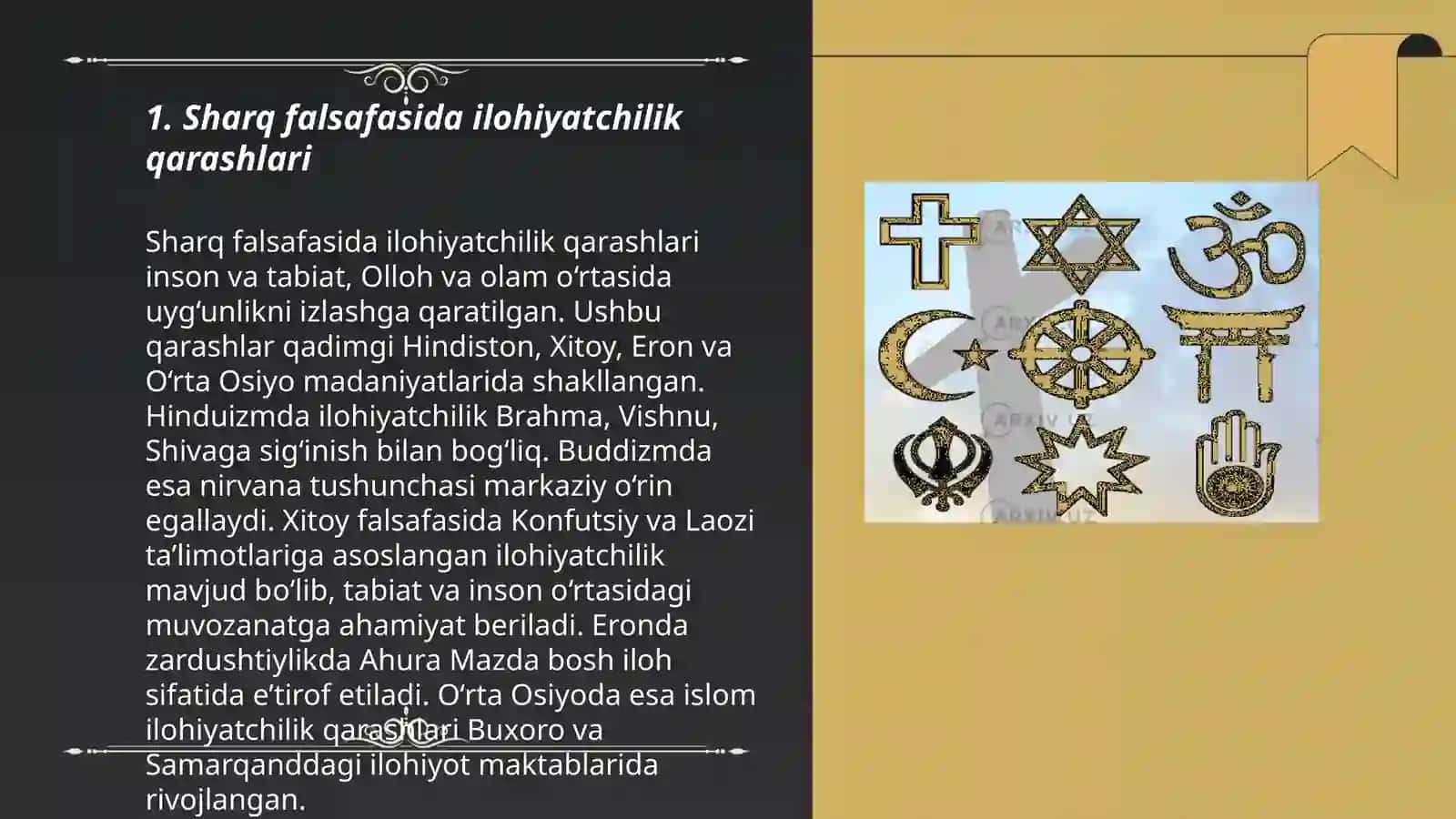 Sharq va G'arb ilohiyatchilari ijodida din falsafasi haqidagi qarashlar 3