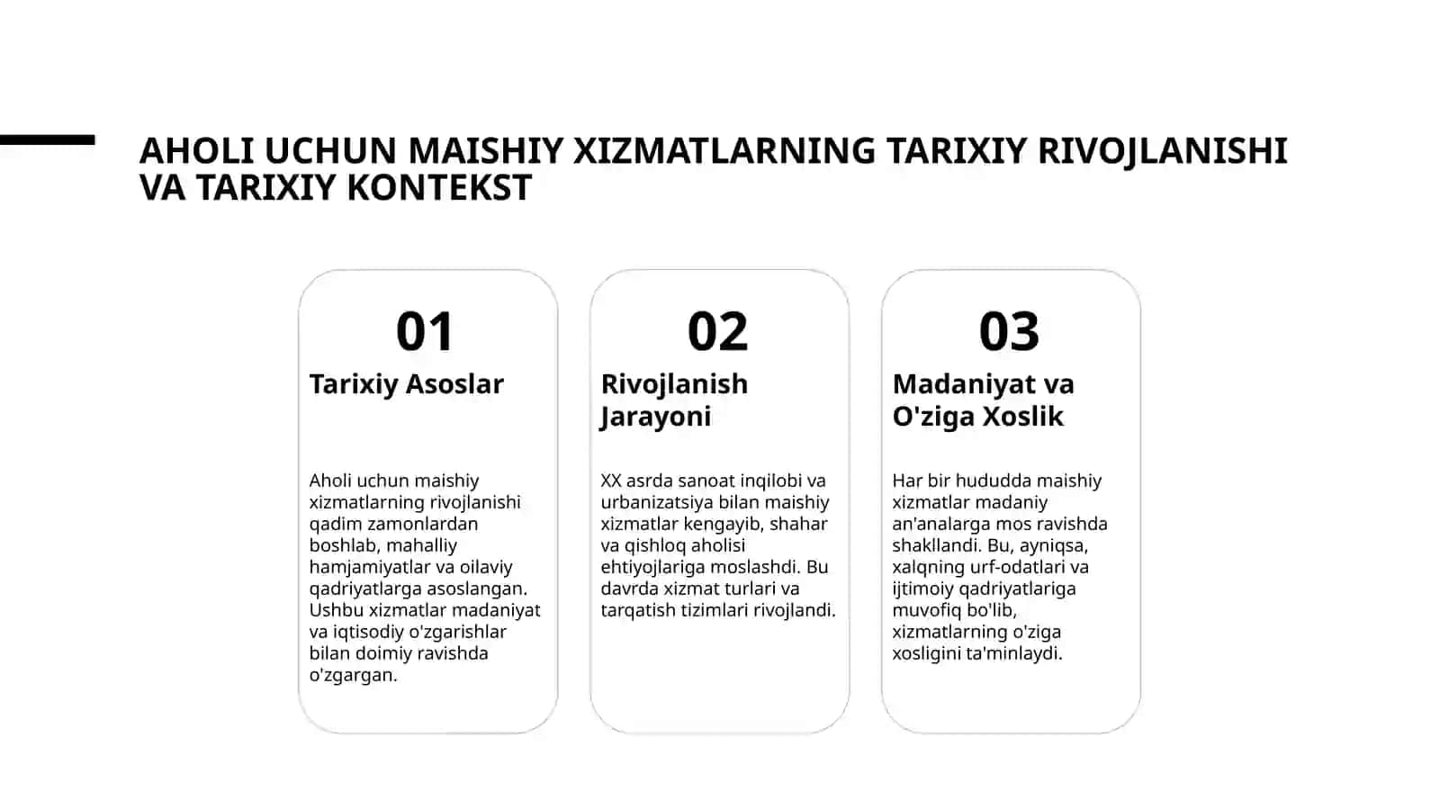 Aholiga maishiy xizmat koʻrsatish 3