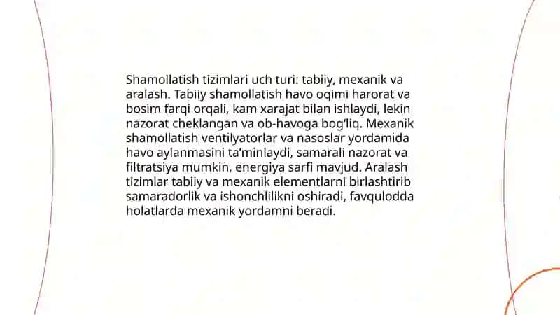 Shamollatish va havo konditsioneri 3