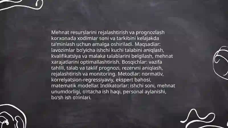 Mehnat Resurslaridan Foydalanish 3