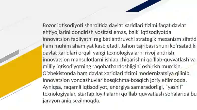 Texnologiyalar va innovatsion mahsulotlarni bozorga uzatish usullari 3