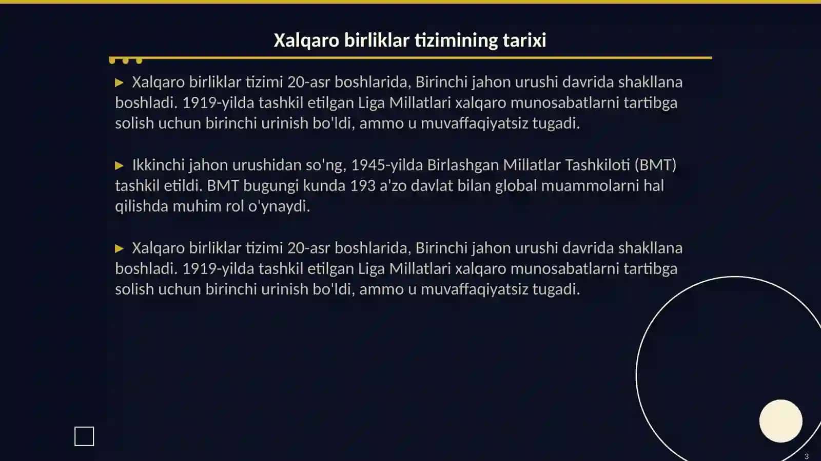 Xalqaro birliklar tizimi 3