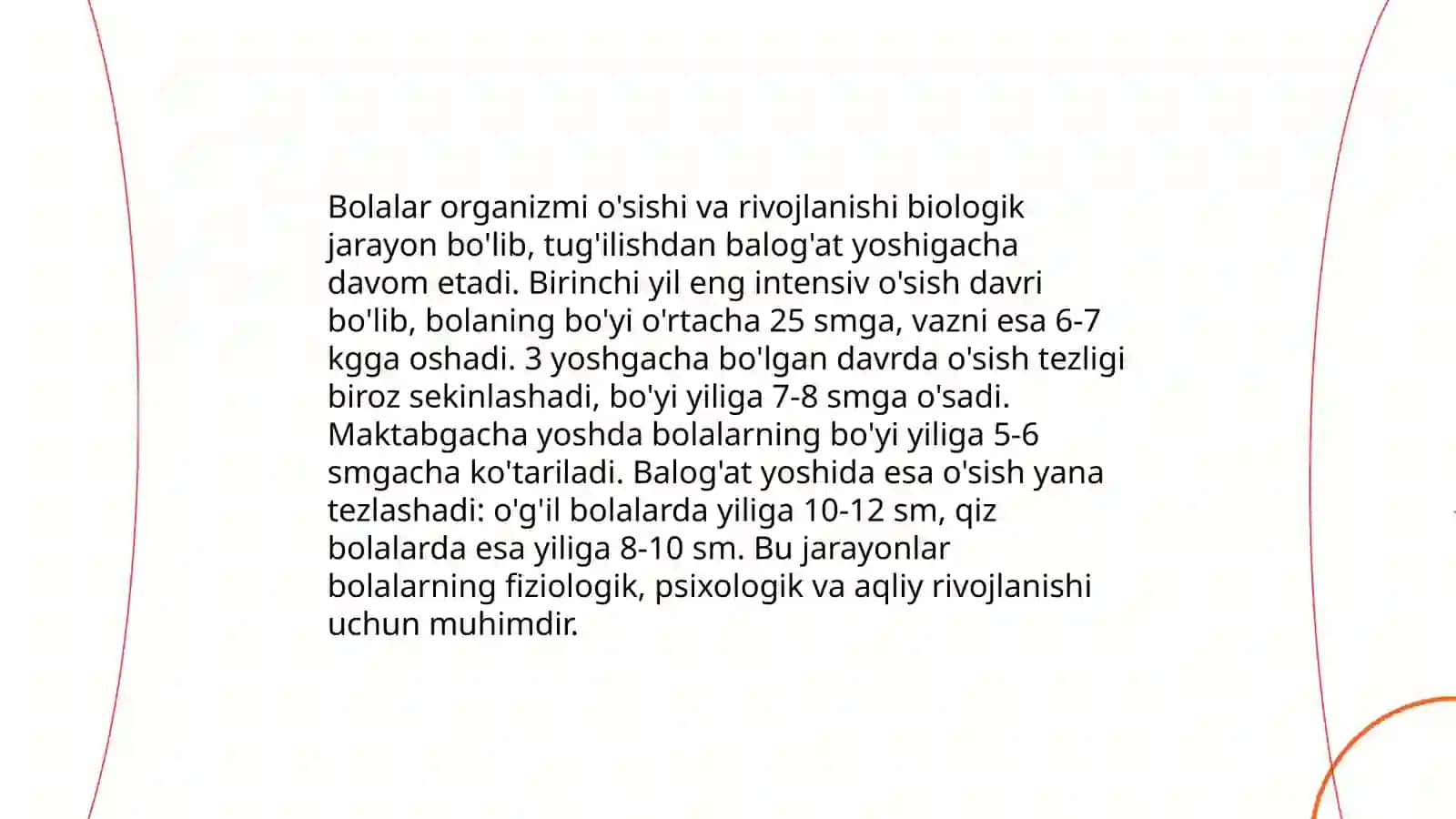 Ayiruv tizimining yoshga oid fizialogiyasi va gigiyenasi 3