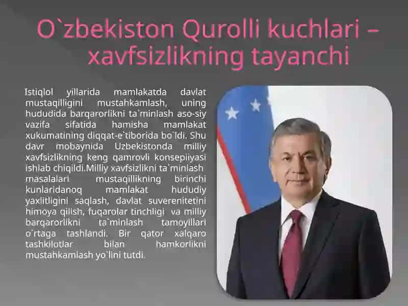 Milliy xavfsizlik va mamlakat mudofaa qobiliyatining mustahkamlanishi 3
