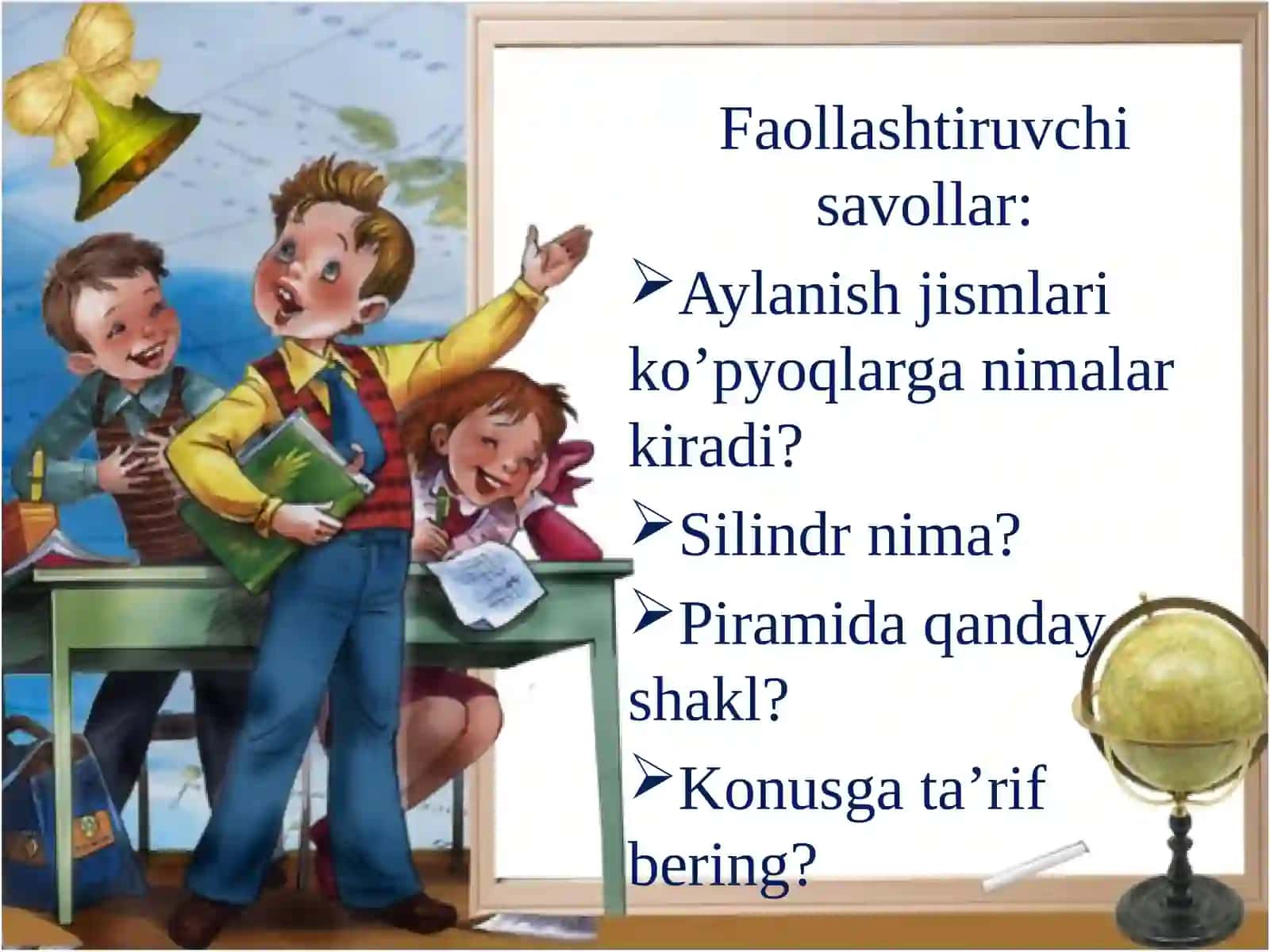 Uchburchaklarning balandligi, yuzini hisoblashning hayotda qo’llanilishi 3
