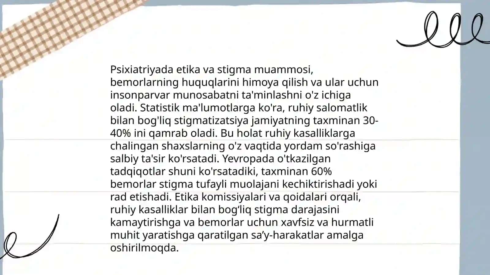 Psixiatriyada etika va stigma 3