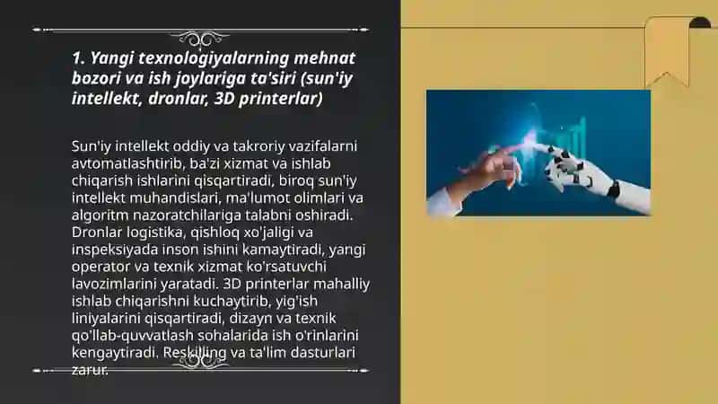 Yangi texnologiyalarning ta'siri 3