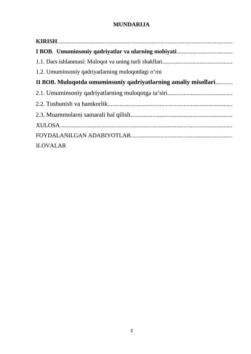 Muloqotni tashkil etishda umuminsoniy qadriyatlarning ustuvorligi 3