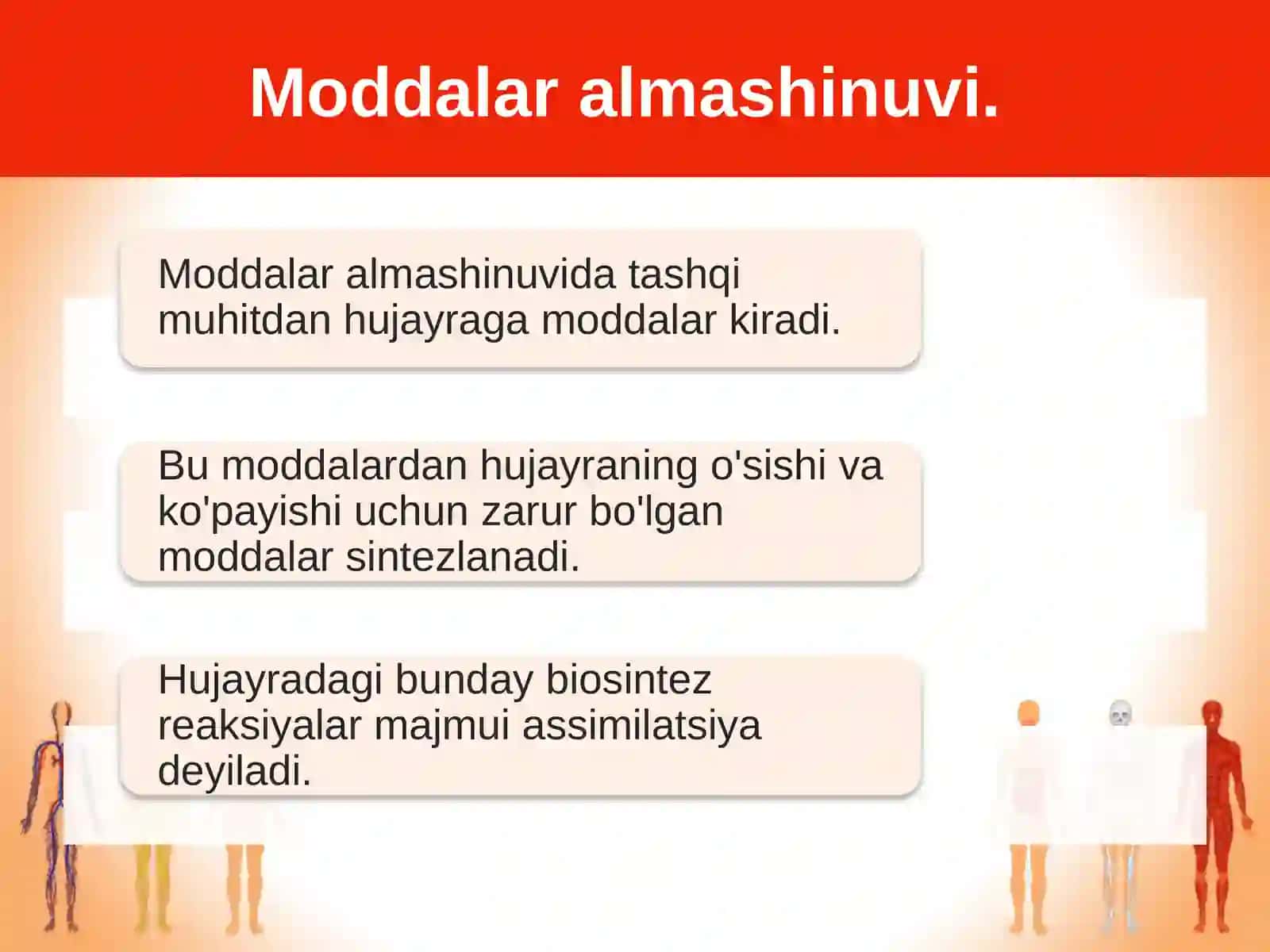 Hujayrava organizmning hayotiy xossalari 3