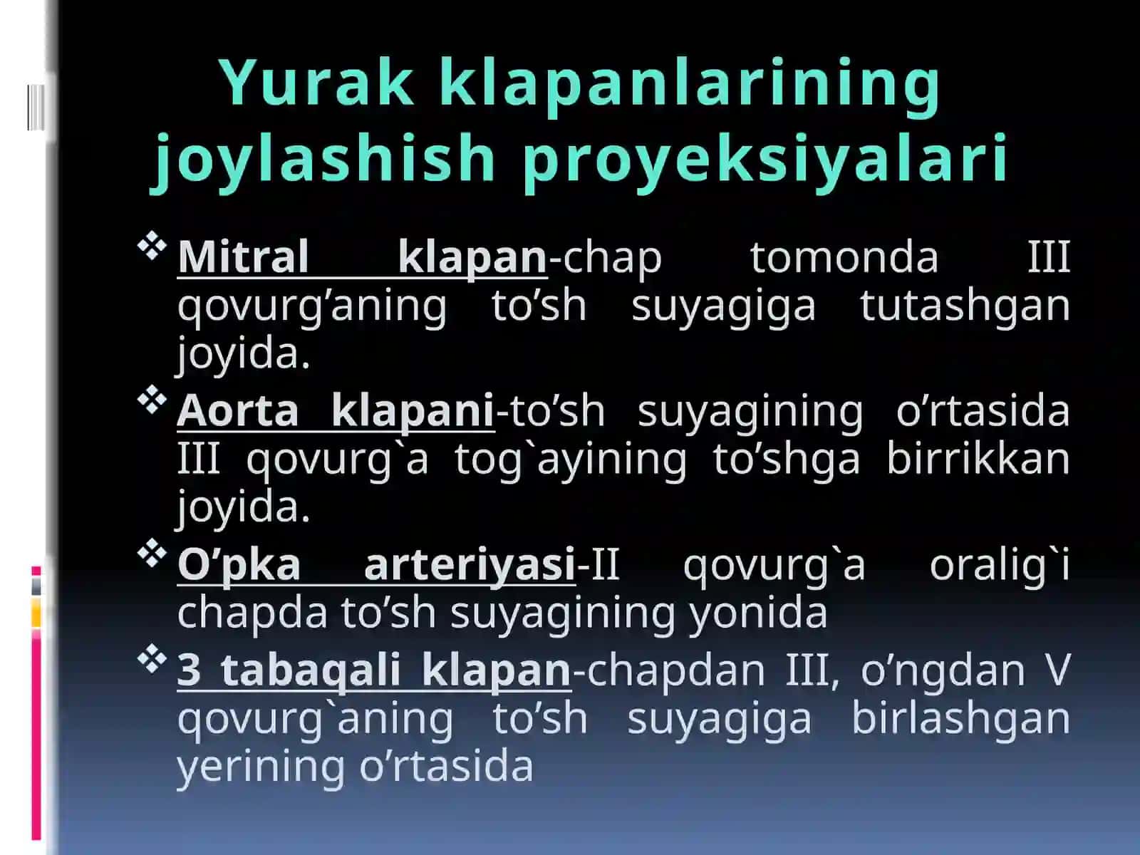 Yurak Auskultatsiyasi va yurak tonlari 3