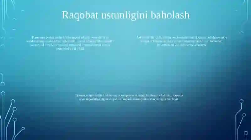 Biznesning Jozibadorligi Baholash Usullari 3
