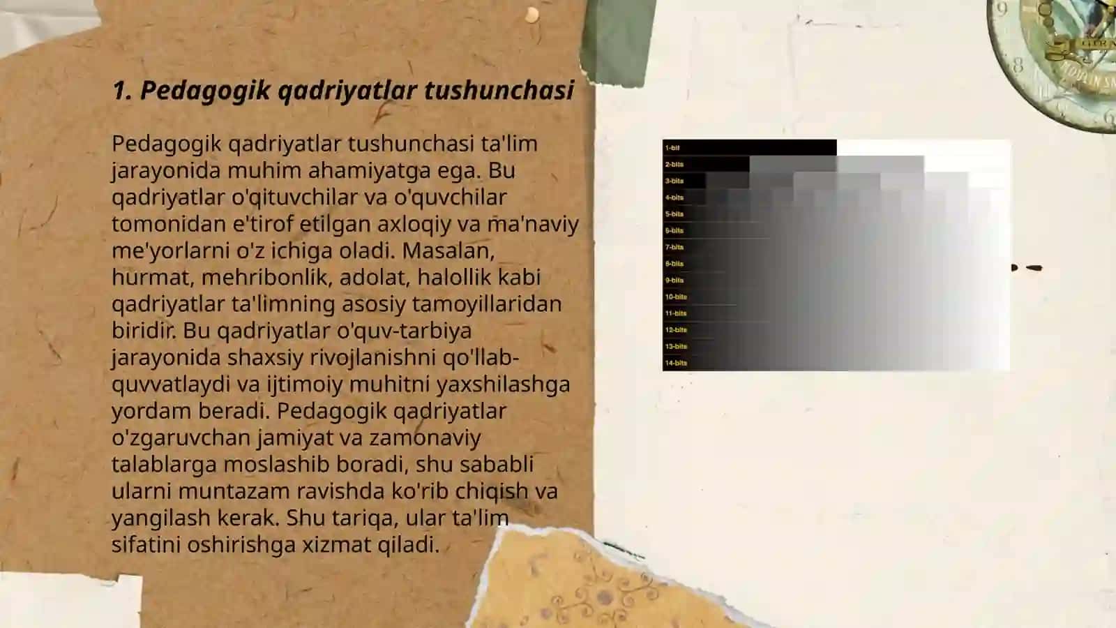 Pedagogik qadriyatlarning jamiyat rivojidagi ahamiyati va ularning taʼlim tizimidagi ifodasi 3