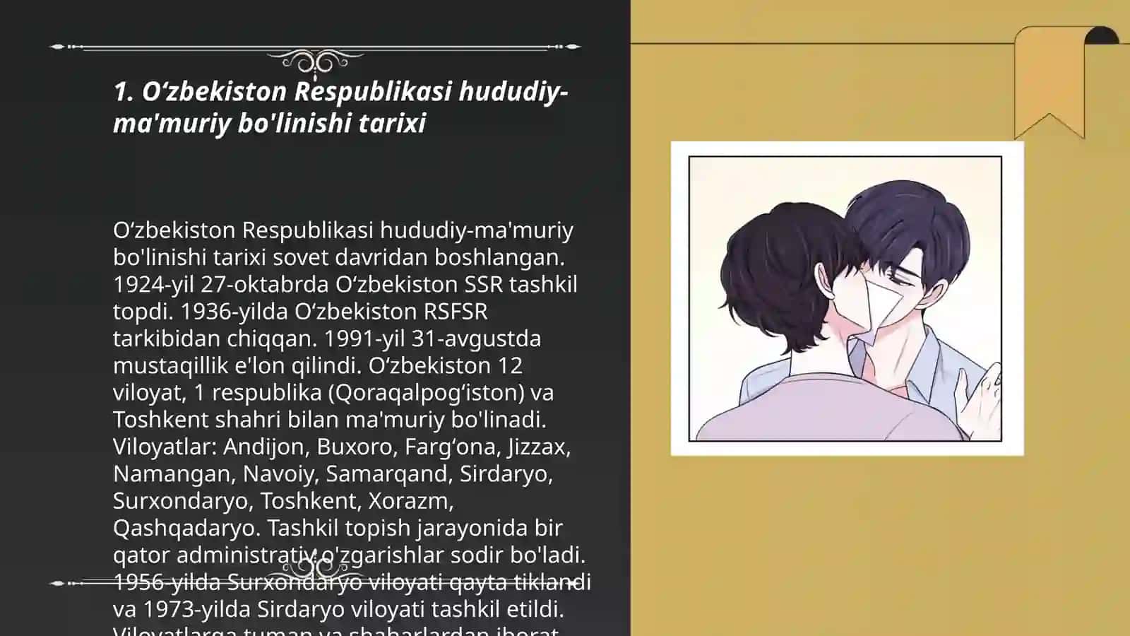 Oʻzbekiston Respublikasi hududiy-ma'muriy bo'linishi tarixi 3