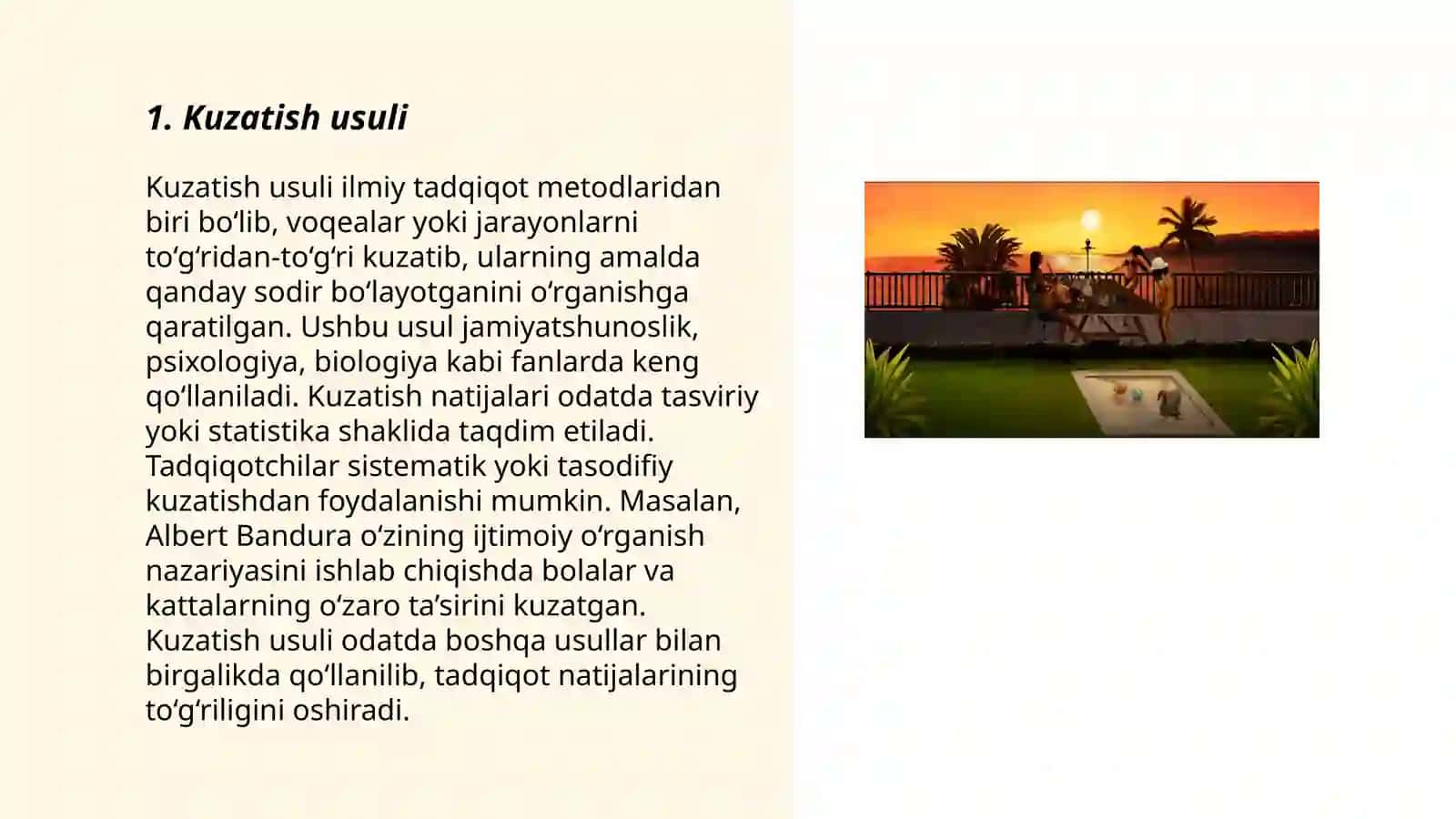 Qoʻl mehnatiga oʻrgatishda qoʻllanadigan asosiy usullar 3