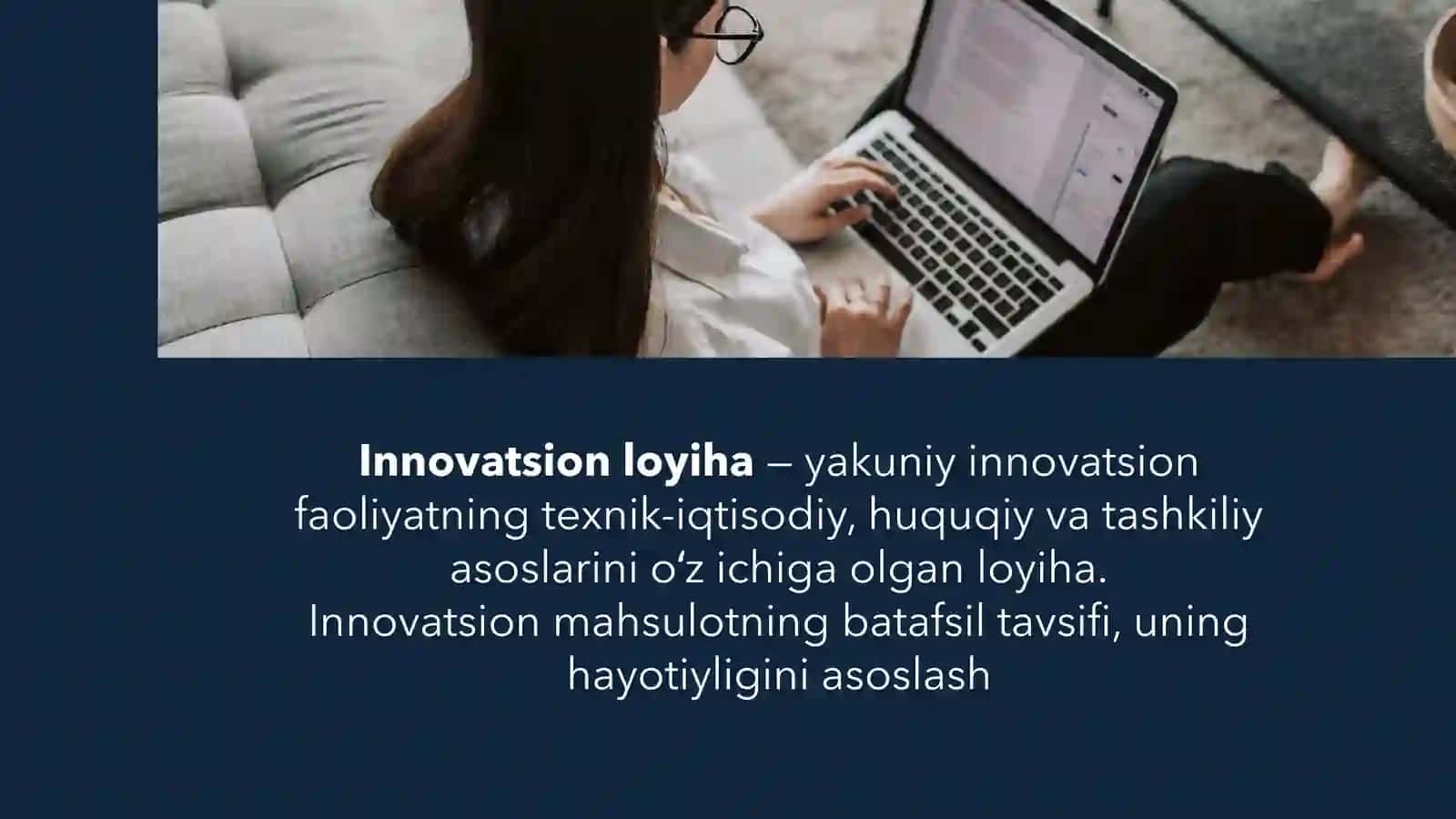 Loyihaning investisiya rejasini shakllantirish 3