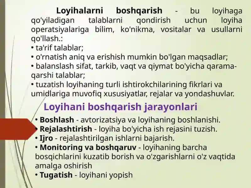 Dasturiy injiniring jarayonlari. Dasturiy ta’minot ishlab chiqishning hayotiy sikli modellari 3