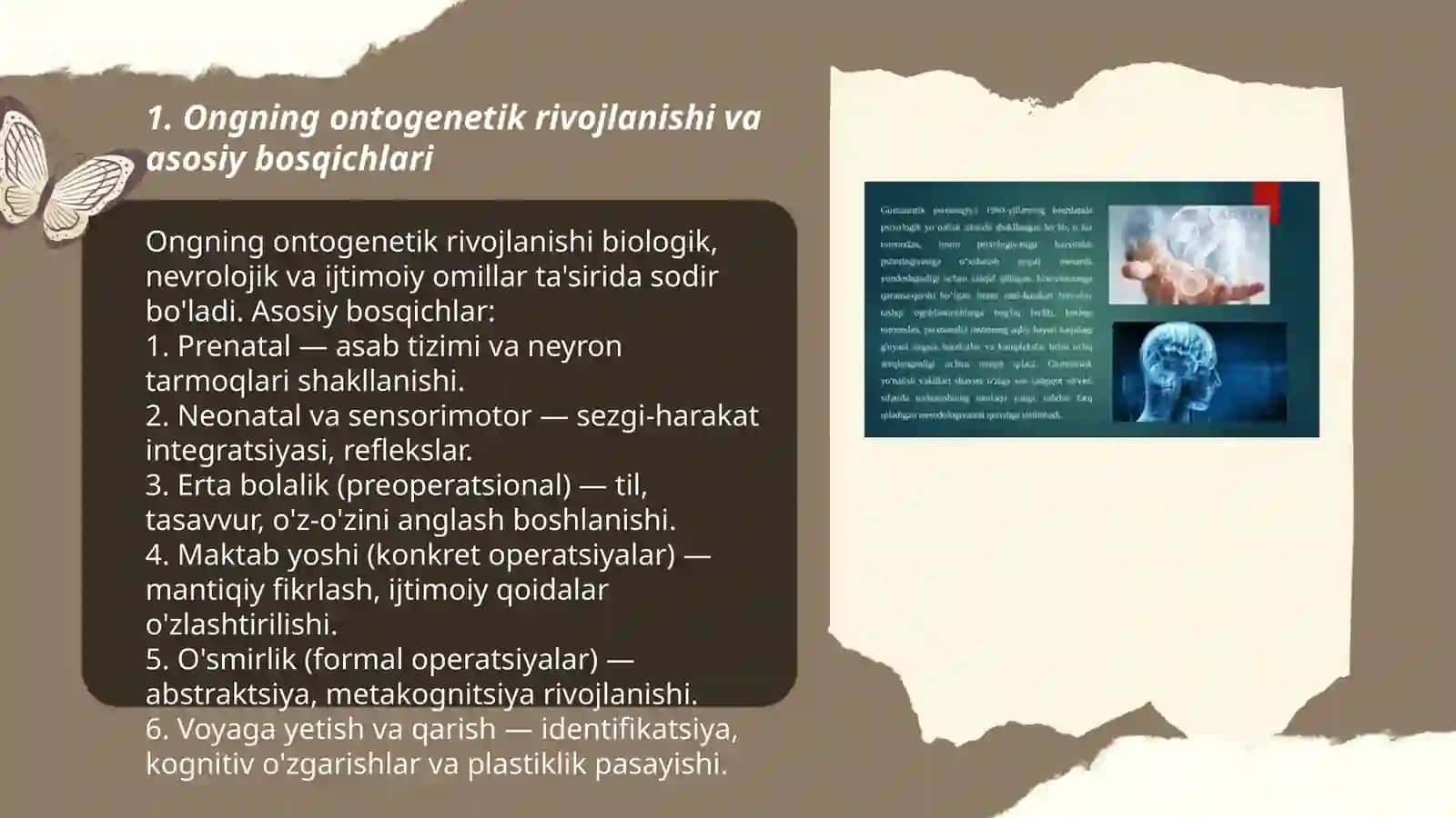 Ongning rivojlanishi va ongsiz jarayonlarning psixologik mohiyati 3