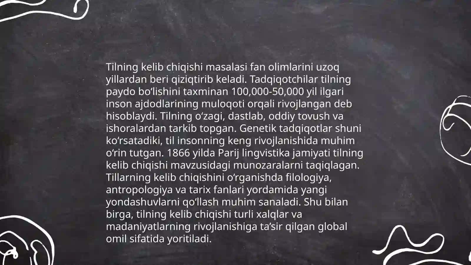 Tillarning kelib chiqishi 3