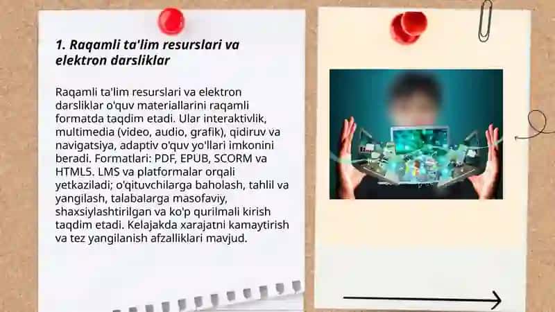 Raqamli ta'lim resurslari va elektron darsliklar 3
