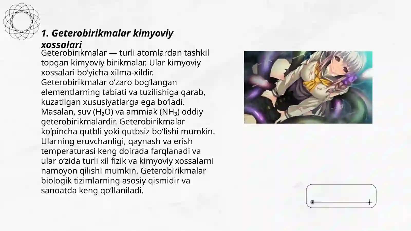 Geterobirikmalar asosida olinadigan dori preparatlari 3