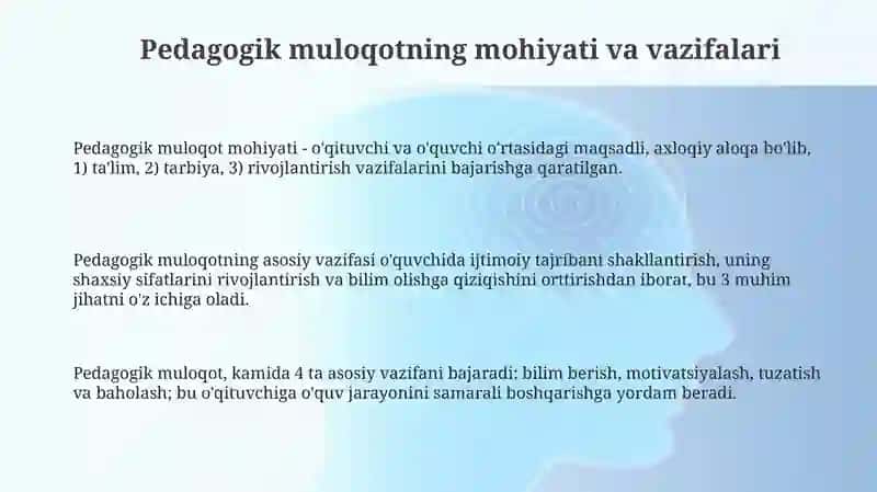 Pedagogik muloqot 3