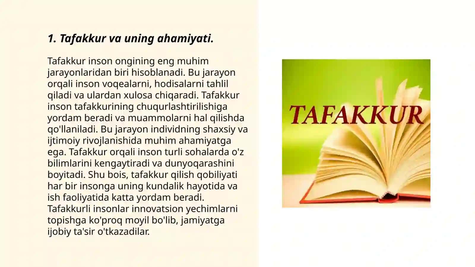 Tafakkur 3
