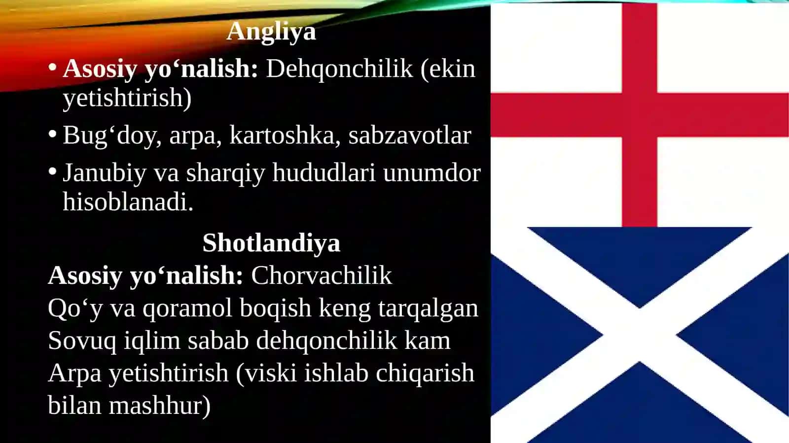 Xorijiy mamlakatlarda agrar huquqining o’ziga xos jihatlari Buyuk Britaniya 3