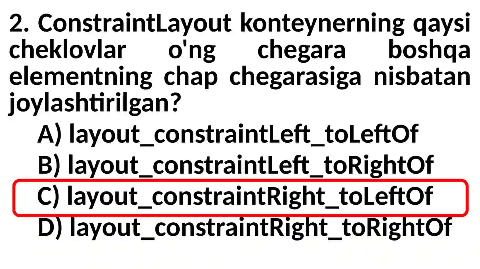 Androidilovada foydalanuvchi grafik interfeysi 3