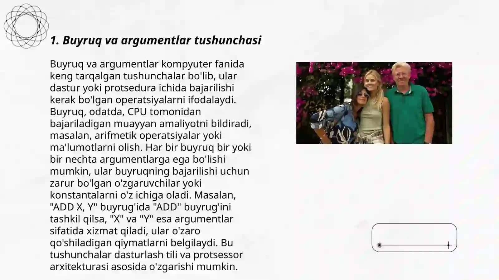 Buyruqlarni argumentlar yordamida ishlatish 3