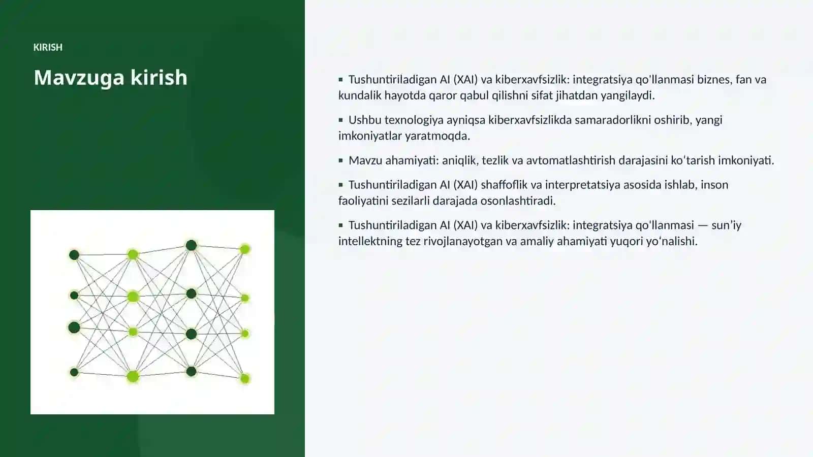 Tushuntiriladigan AI (XAI) va kiberxavfsizlik: integratsiya qo'llanmasi 3