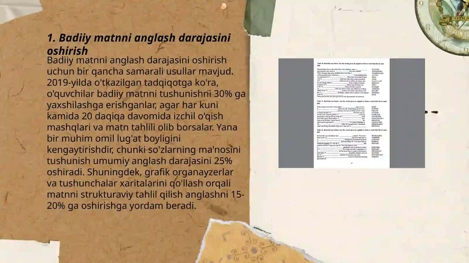 Badiiy matn ustida ishlash 3