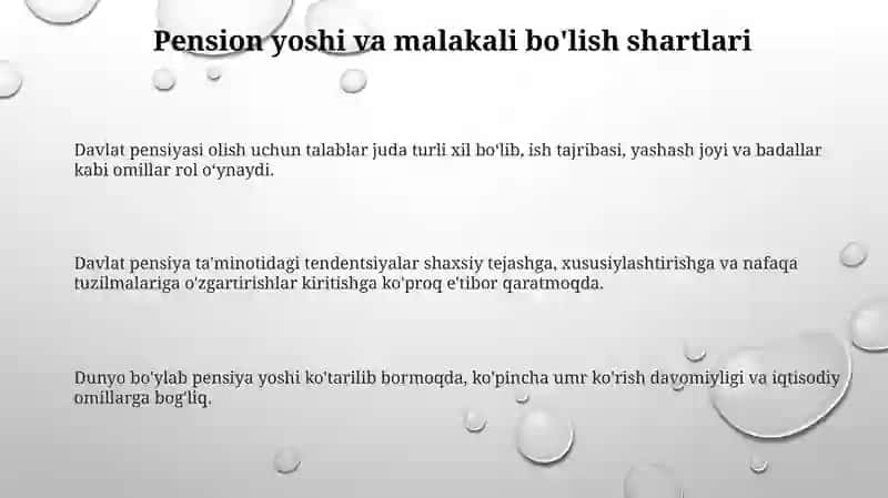 Davlat pensiya taminoti fanining rivojlanish tendensiyalari 3