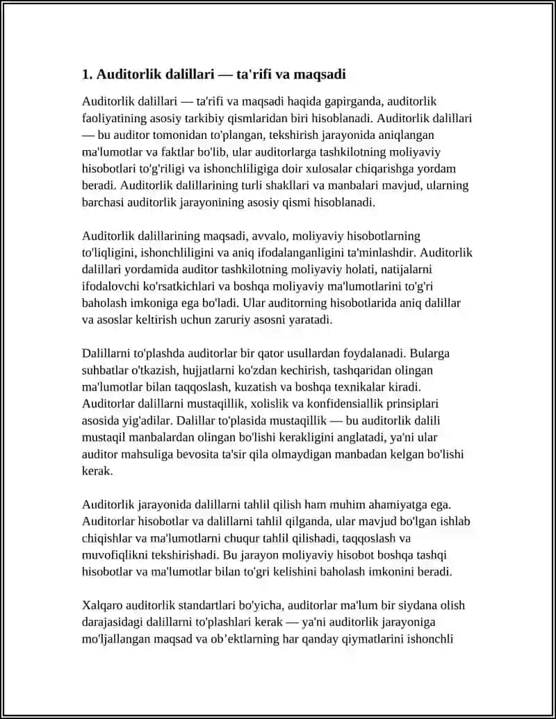AUDITORLIK DALILLARI 3