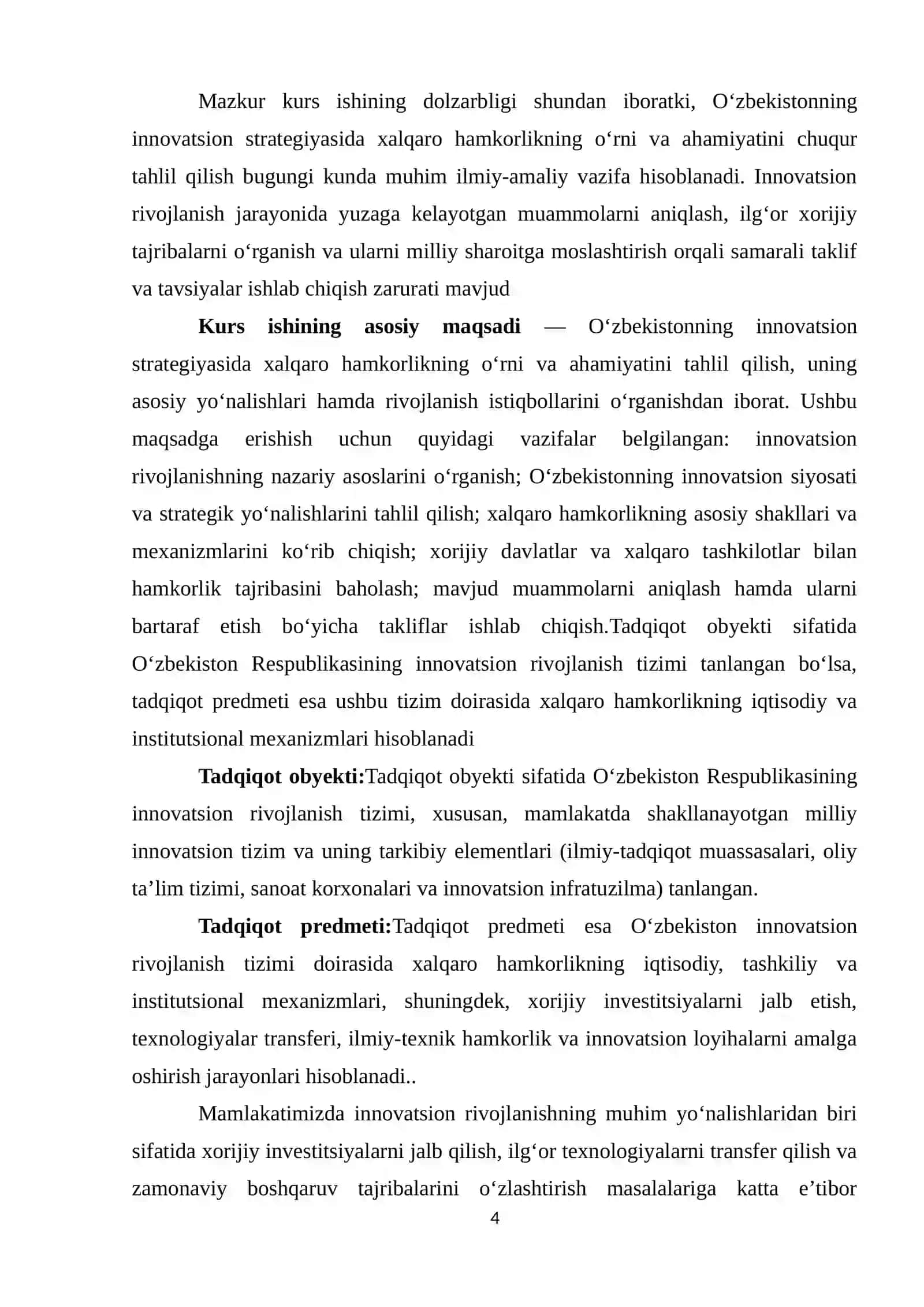 O‘ZBEKISTONNING INNOVATSION STRATEGIYASIDA XALQARO HAMKORLIK 3