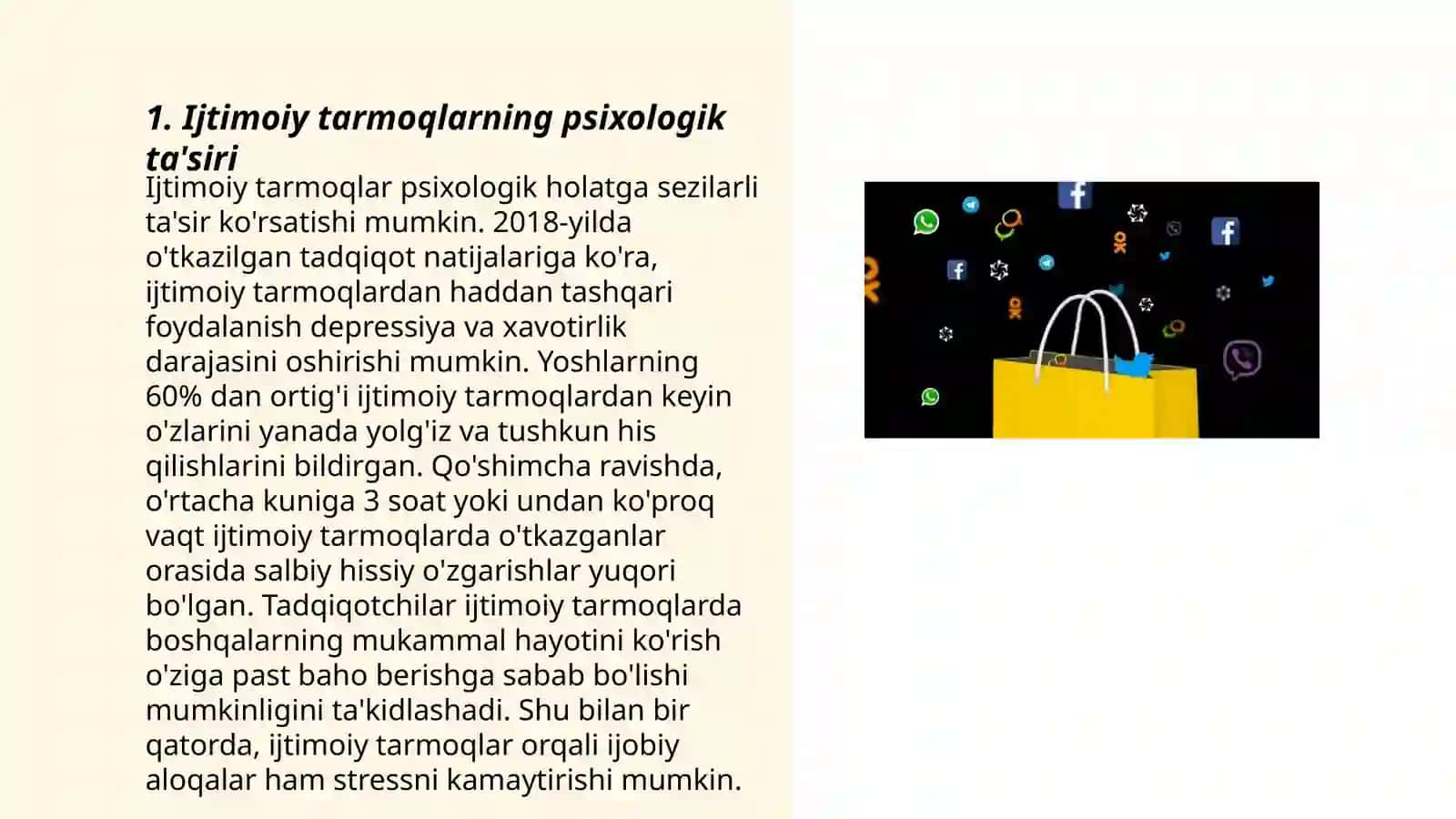 IJTIMOIY TARMOQLARGA QARAMLIK 3