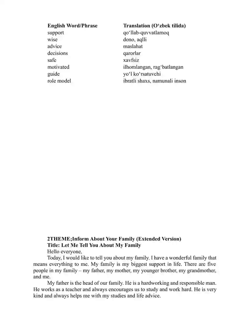My Ideal Person – My Mother 3
